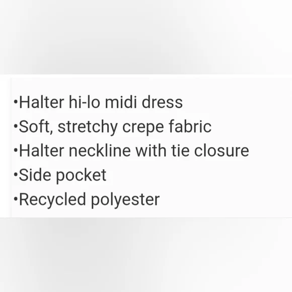 Halter Midi Dress - Picture 4 of 4